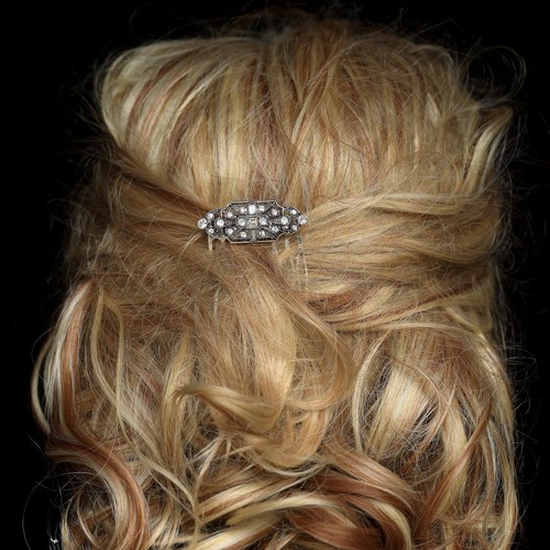 Peigne cheveux art déco - cheveux,