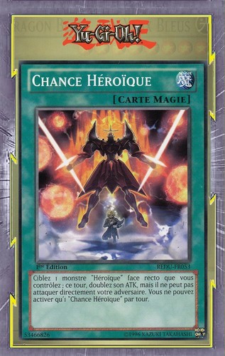 Chance héroïque redu fr053 - chance,
