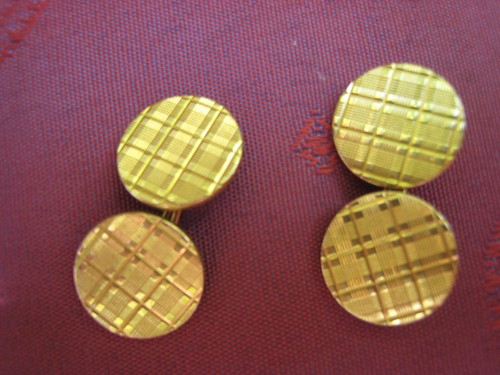 Boutons manchettes anciens - boutons,