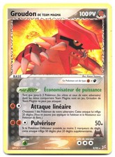 Carte Pokémon Groudon de Team