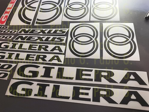 Gilera nexus 500 - nexus, autocollants