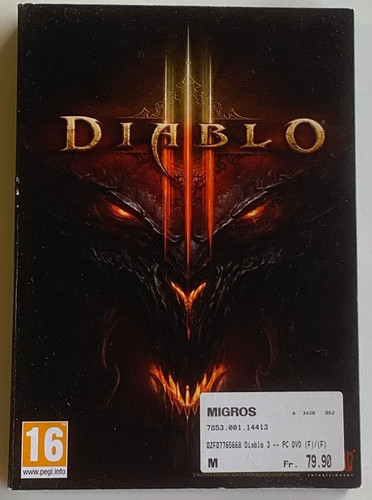 Diablo jeu livret - diablo,