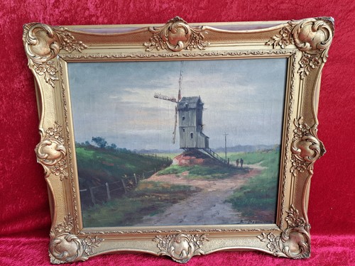 Beau ancien tableau - ancien, tableau,