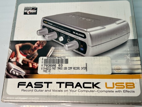 Audio fast track usb - m-audio,