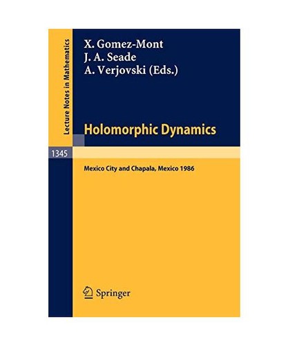 Holomorphic dynamics - holomorphic,