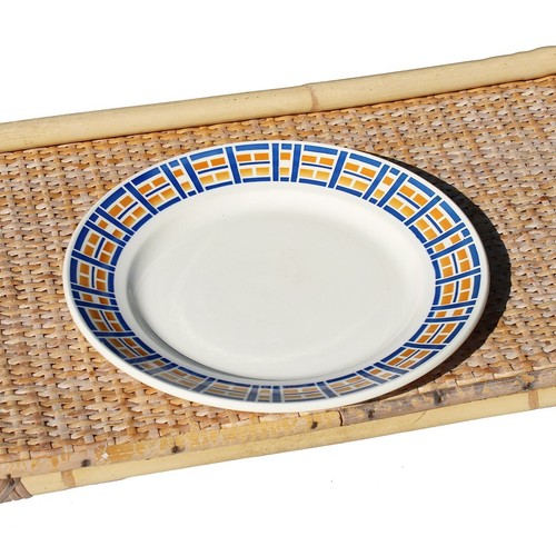 Ancien plat rond en - rond, 26