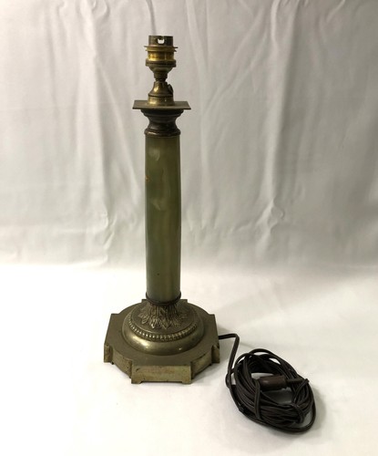 Ancien pied lampe - ancien, de