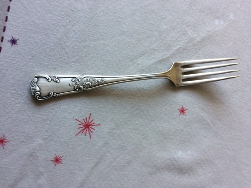 Fourchette argent métal - fourchette,