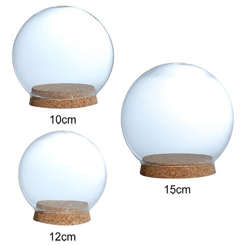 Vitrine verre avec support - en,