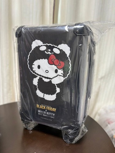 Hello kitty suitcase - hello, black