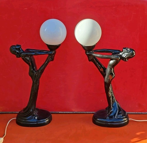 Paire lampes ceramique - lampes, 51