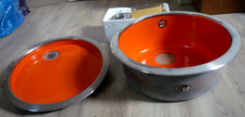 Evier inox encaster - à, et