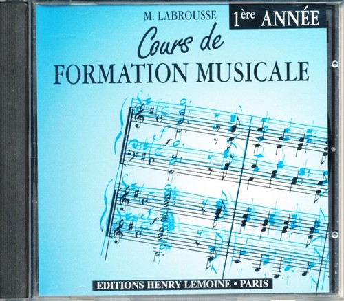 Cours formation musicale - cd,