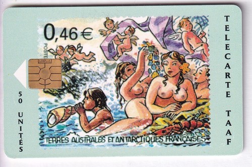 Taaf telecarte phonecard - phonecard,