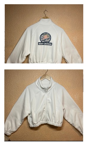 Veste zip blanche - , baby