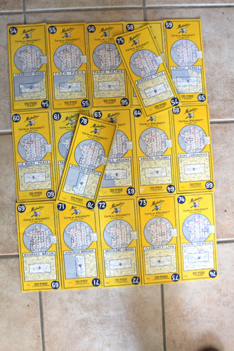 Lot cartes michelin - lot,