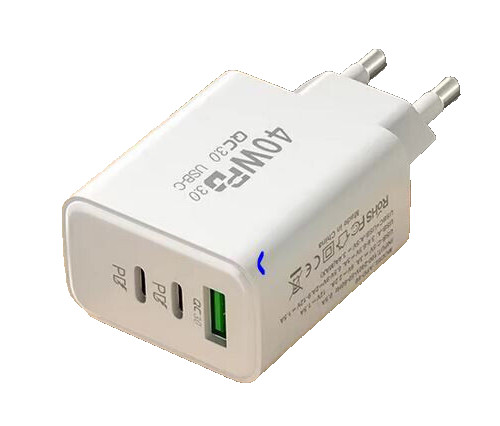 Chargeur secteur 3 ports - ,