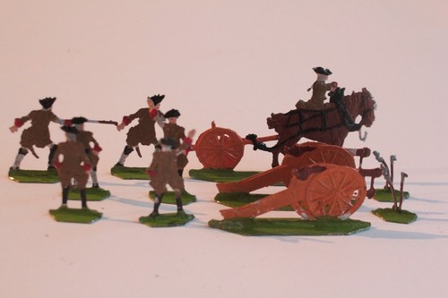 Soldats plats étain - soldats, oki