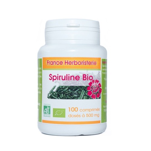 Spiruline ecocert 100 - spiruline,