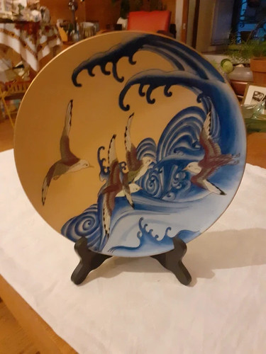 Assiettes decoratives - , en