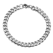 Bracelet chaine gourmette - chaine,