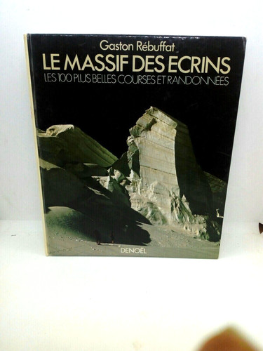 Livre massif des ecrins - massif,