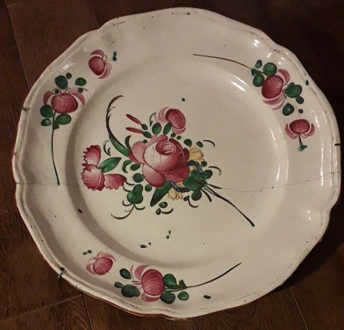 Niderviller très grand plat - niderviller,