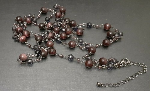 Collier long sautoir perles - , de