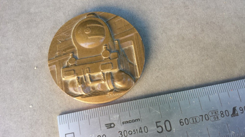 Sncf ancienne médaille - sncf,