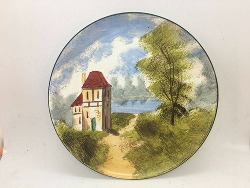 Assiette faience fin 19 - assiette,