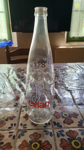 Bouteille evian année 1998 - bouteille,