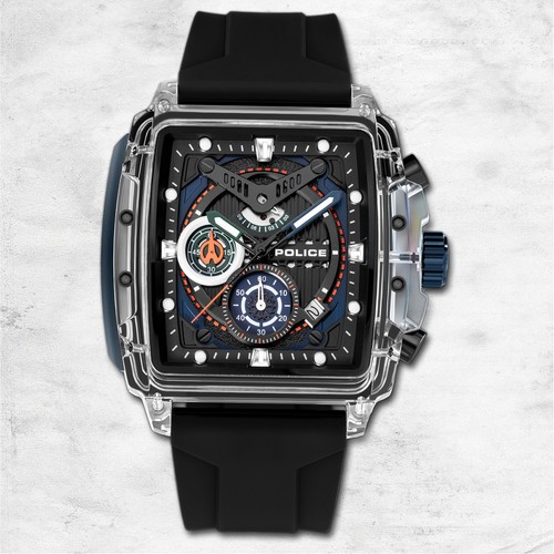 Montre pour homme police - montre,