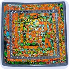 Bol mosaïque plat - de, en