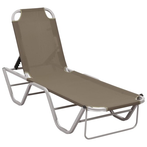 Chaise longue aluminium - chaise,