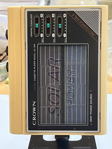 Crown portable cassette - crown,