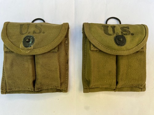 Paire pochettes m1 ww2 - de, us