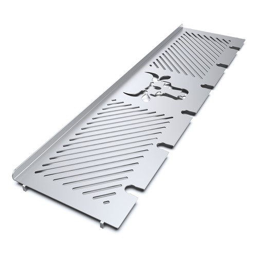 Grille appoint inox - d'appoint, en