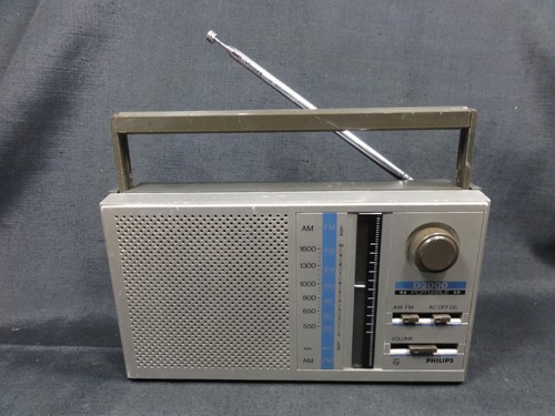 Vintage philips d2000 portable - philips,