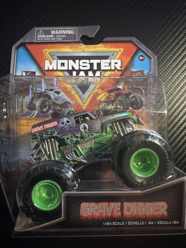 Monster jam truck grave - monster, digger