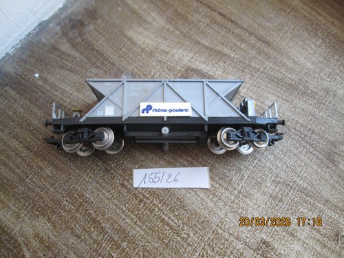 155 wagon trémie - wagon,