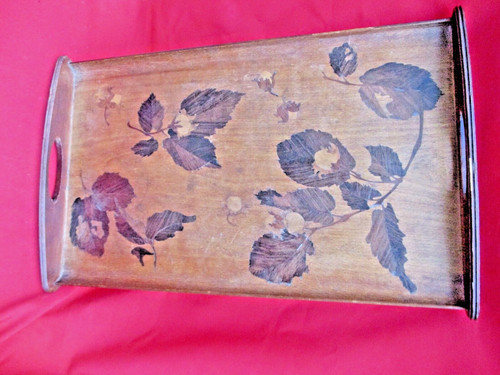 Louis majorelle plateau signé - majorelle,