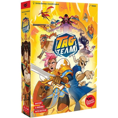 Tag team jeu société - team, de