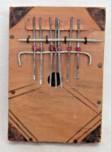 Vtg 1960 kalimba african - ,