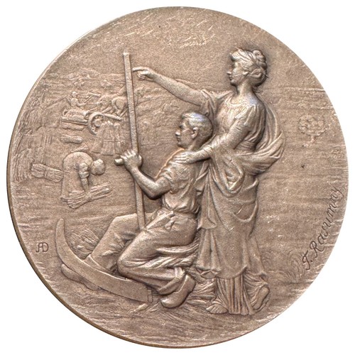 Médaille argent hure - médaille,