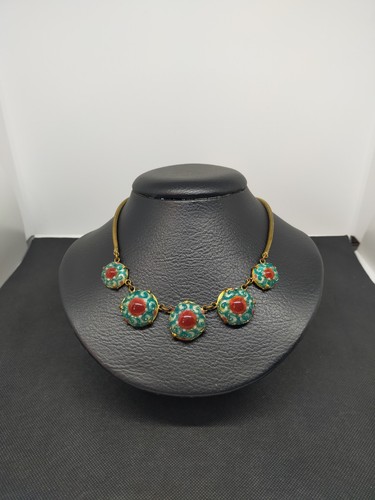 Collier art déco émail de - déco,
