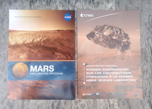 Mars document souvenir - document, msl