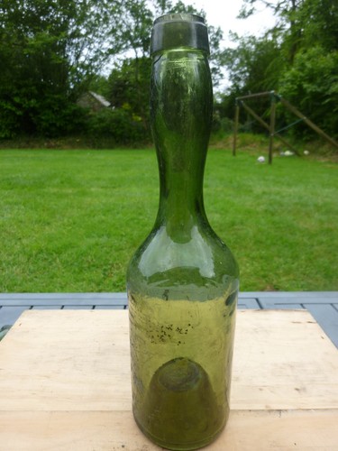 Bouteille ancienne verre - ancienne,