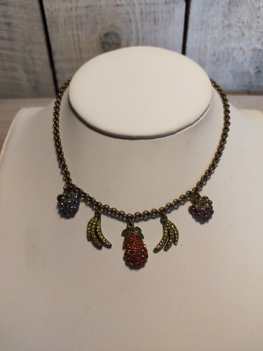 Collier vintage poggi métal - vintage,