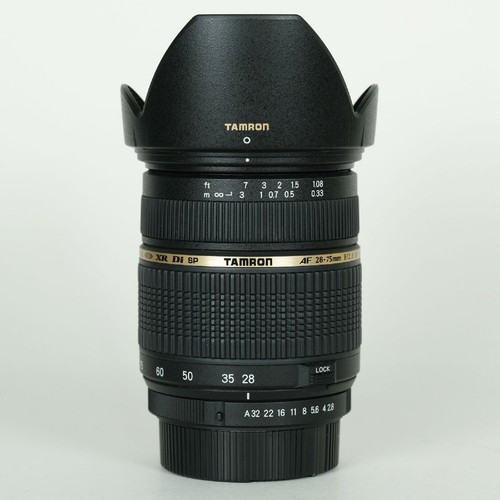 Tamron 75mm 8 xr di - sp, f2.8