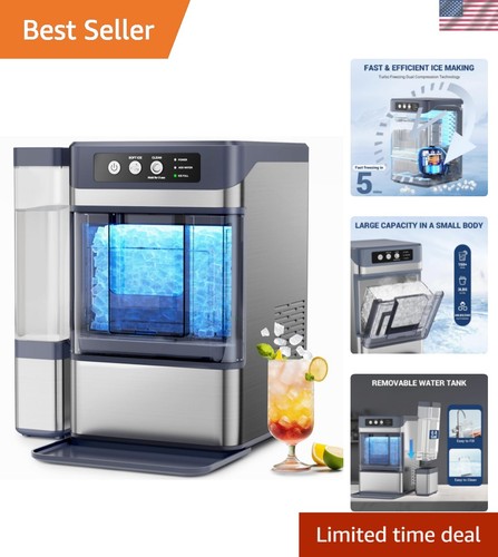 Nugget ice maker 44lbs 24h - ice, 44lbs/24h